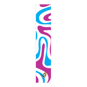 Purple/Blue/White