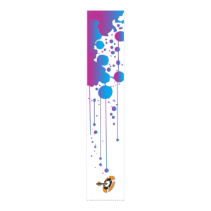 Blue/Purple/White